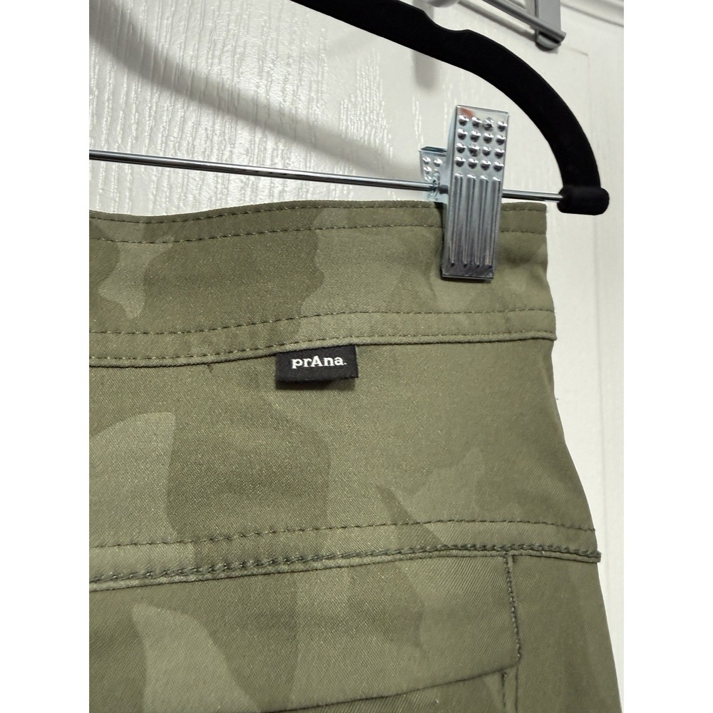 prAna Halle Jogger II Pants Women's 6 Sage Green Camo Outdoor Hiking Travel - Picture 10 of 16